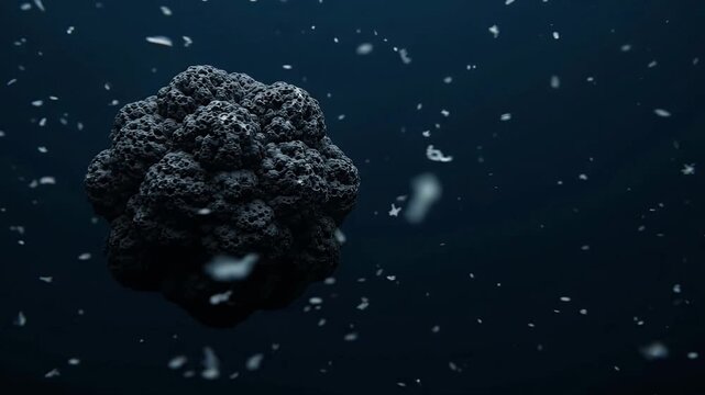Deep Sea Polymetallic Manganese Nodule in Abyssal Ocean