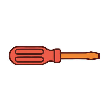 Flathead screwdriver illustration