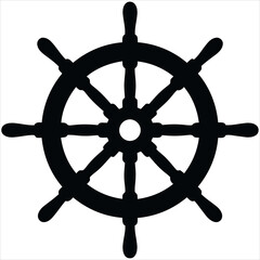 Ship's Wheel Icon © Khadijatul