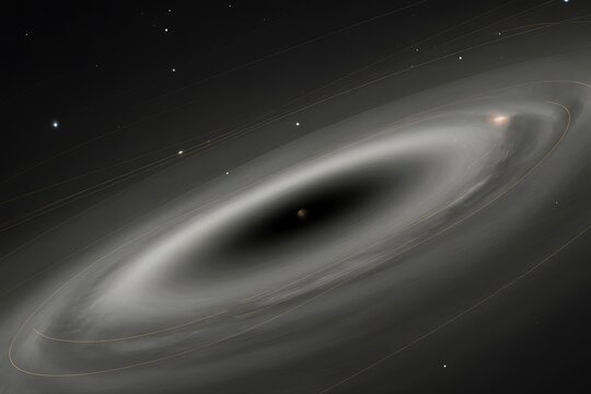 Exoplanet orbiting a young star surrounded by a protoplanetary disk