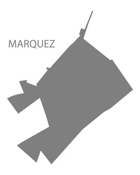 Marquez City Map, Texas, USA