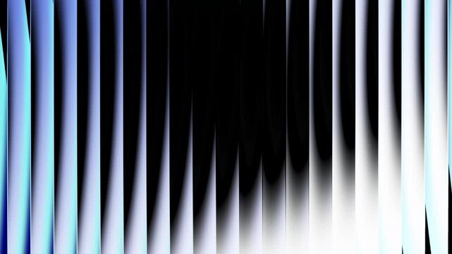 Abstract background with vertical gradient stripes in shades of blue and black, creating a modern minimalist pattern with a sense of depth and motion