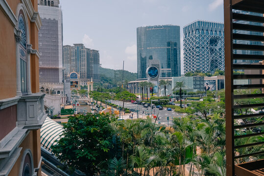 Eiffel Tower replica at The Parisian Macao resort and casino in Cotai, Macau, China - 4 September 2026.