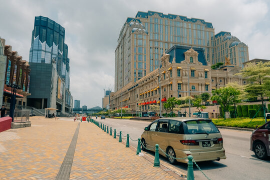 Studio City entertainment resort and casino complex in Cotai, Macau, China - 4 September 2026.