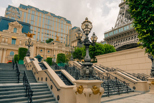 The Parisian Macao resort and casino on the Cotai Strip in Macau, China - 4 September 2026.