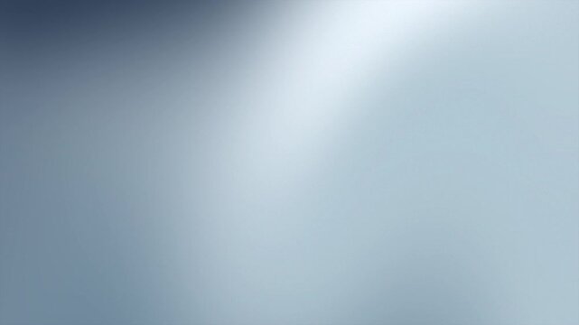 A smooth, abstract background featuring a gradient of cool blue and grey tones. Subtle light flares and soft, ethereal movements create a calming and modern aesthetic, suitable for intros, outros.