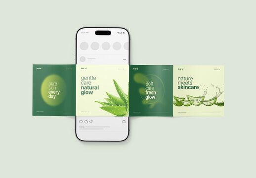 Social Media Carousel Mockup