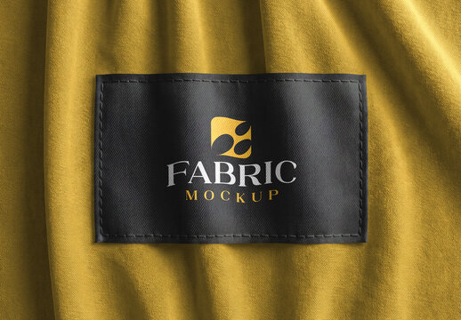 Fabric Label Mockup