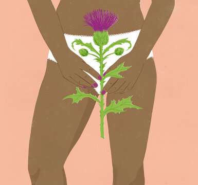 Female health problems with uterus, repriductive organs.
