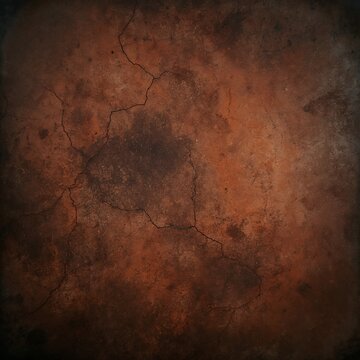 Dark brown textured background with fine cracks and weathered grunge effect