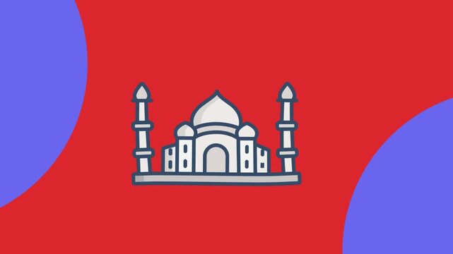 vector illustration of mosque