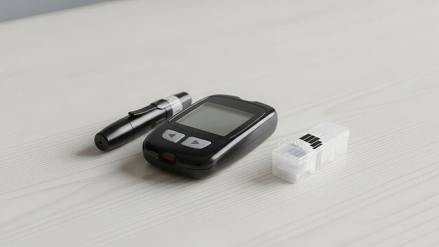 Diabetes Blood Glucose Monitoring Kit.