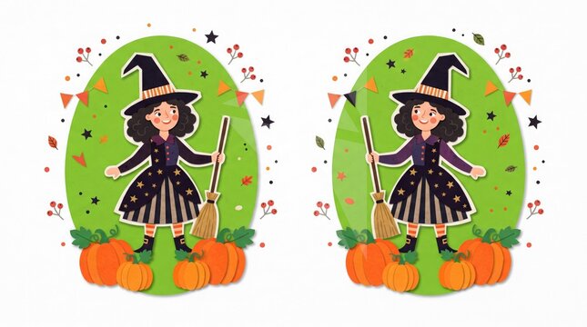 vector illustration of a dancing girl