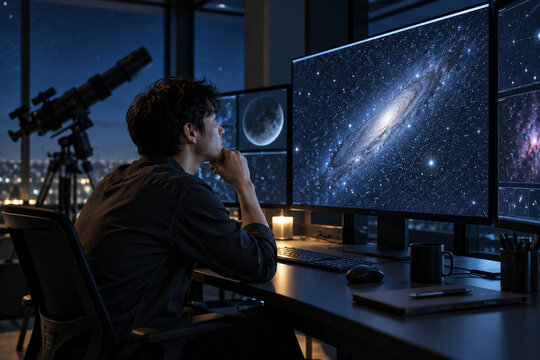 Fictional astronomer observatory