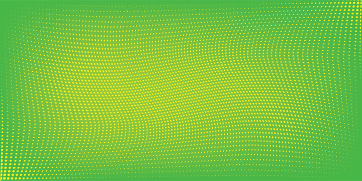 Abstract gren background - Comic Syle halftone