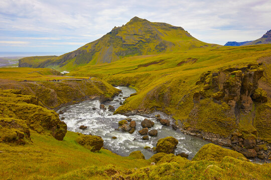 Sk&oacute;ga river, Iceland