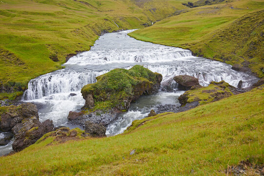 Sk&oacute;ga river, Iceland