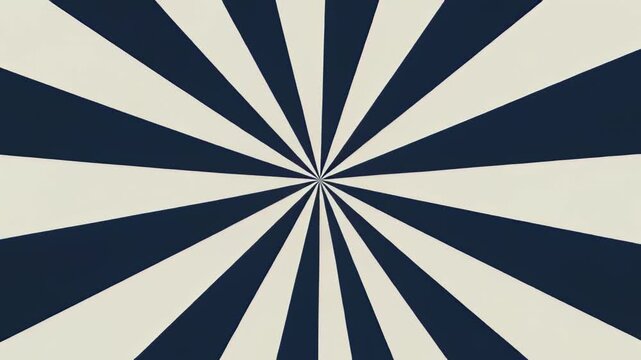 Vintage blue and beige sunburst background with retro striped pattern for creative graphic design