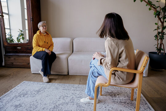 Individual psychotherapy session