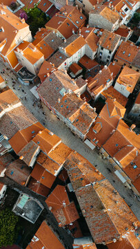 Terracotta Rooftops and Streets of Rovinj