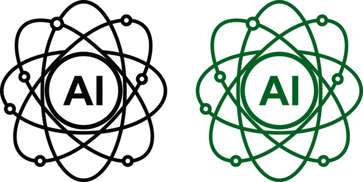 Detailed illustration of an aluminum atom displaying electrons in orbit around the central nucleus featuring the chemical symbol al prominently displayed