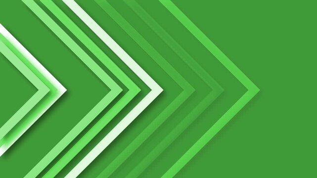 Layered chevron arrows background animation, Abstract chevron arrows pointing right in layered animated