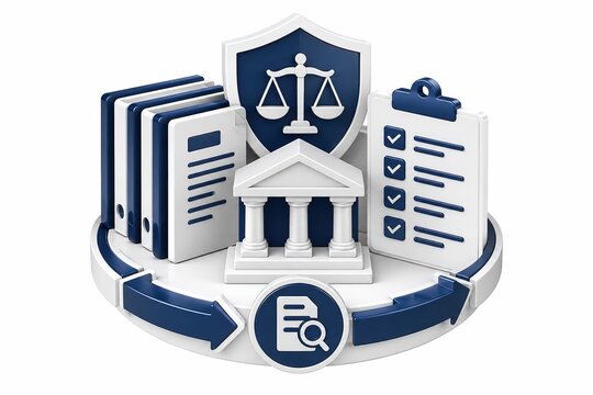 Legal compliance governance corporate policy framework with regulatory requirement tracking