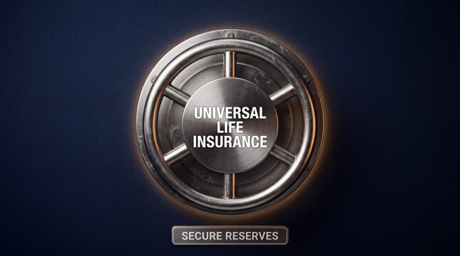 Universal Life Insurance Secure Reserves Concept Using A Creative Vault Wheel Lock Mechanism