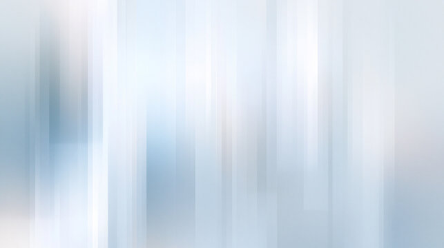 Abstract White and Blue Vertical Motion Blur Background