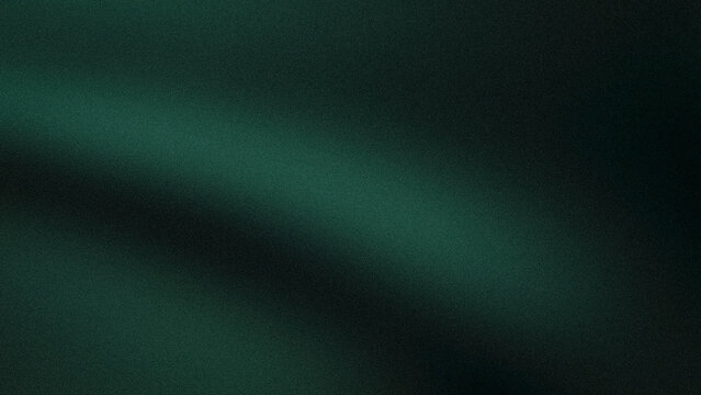 Dark green and black grainy texture background abstract gradient blur grunge wallpaper 4K tech banner template backdrop