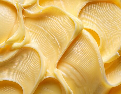 overhead view full frame close up view of butter