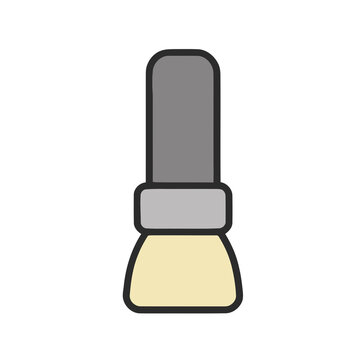 Makeup brush icon