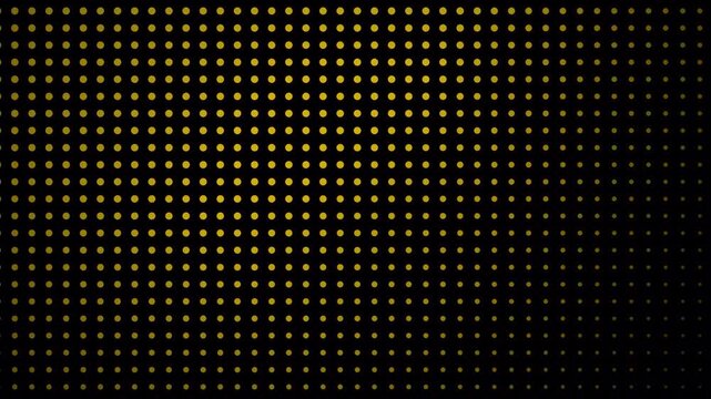 Abstract  overlay background with glowing gold dots in a grid pattern for modern digital design projects or technology presentations and web layouts