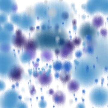abstract blue background with bubbles