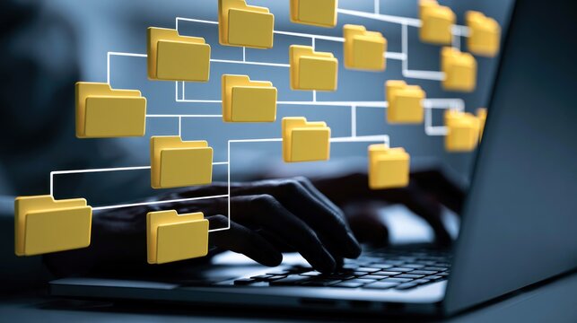 Digital data organization and network concept