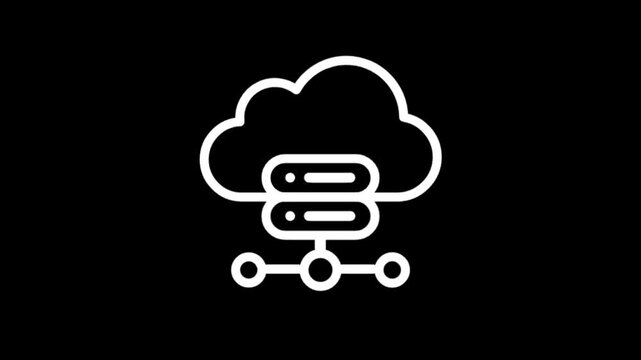 Cloud computing network servers connected in a digital data system