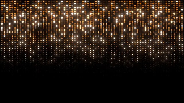 golden sparkle light animation background particle