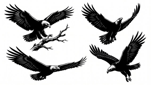 eagle vector illustration
