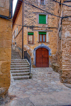Beceite village in the Matarra&ntilde;a region, Teruel, Spain.