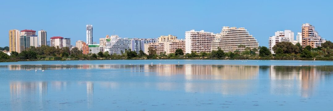 View of Calpe in Alicante, Spain.