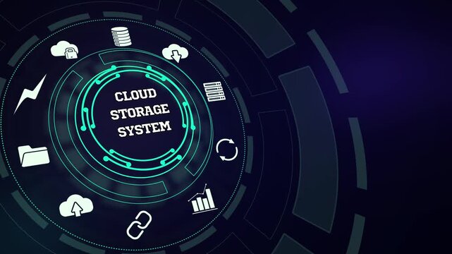 Streamlining remote file synchronization across networks using a cloud storage system HUD telemetry panel