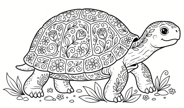 turtle vector illustration