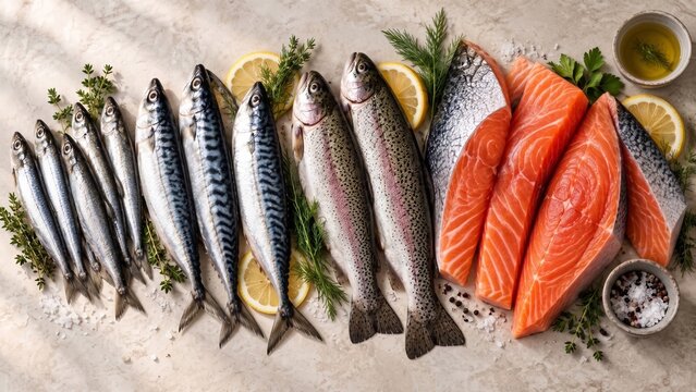 Omega 3 rich fish