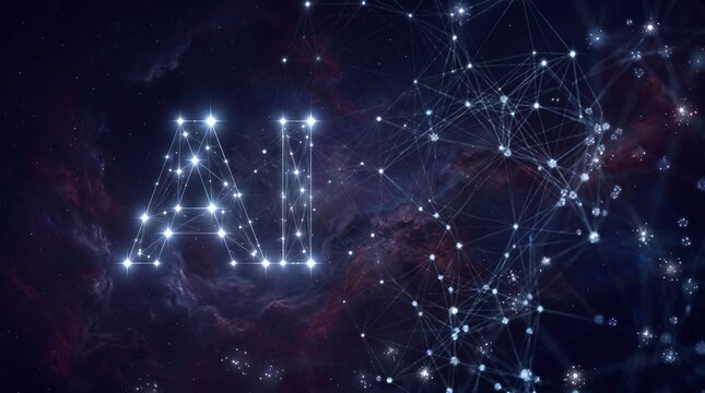 AI Constellation Network in Deep Cosmic Space