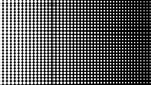 Dot Matrix Animation Transition