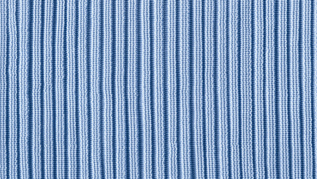 Pale blue seersucker close-up puckered cotton stripes woven full frame