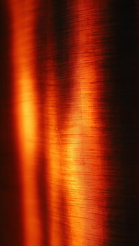 Analogue Light Leak Texture With Orange Streaks Over Film Grain