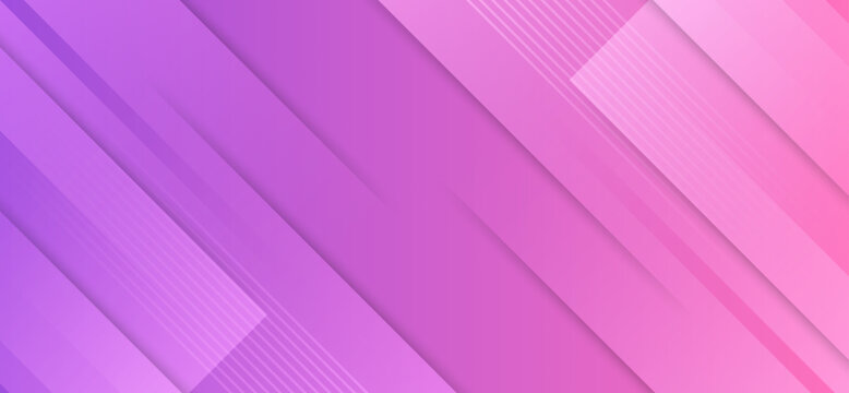 Abstract Pink and Purple Geometric Background Featuring Diagonal Lines and Soft Gradient Layers for Modern Creative Graphic Design Projects