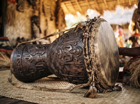 Papuan Tifa Drum