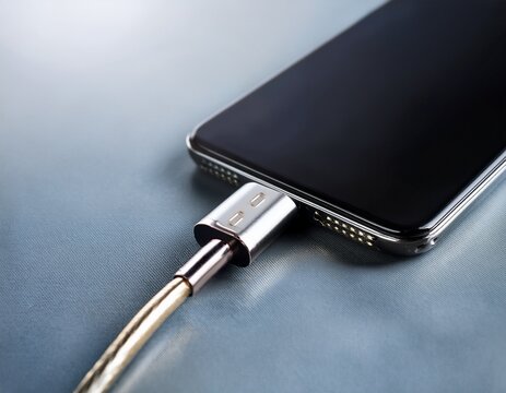 usb c cable connecting devices for charging and data